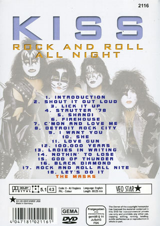 Kiss - Rock And Roll All Night - 2