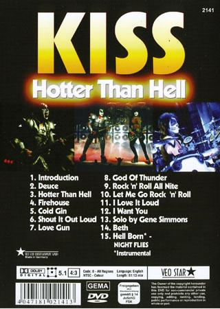 Kiss - Hotter Than Hell - 2