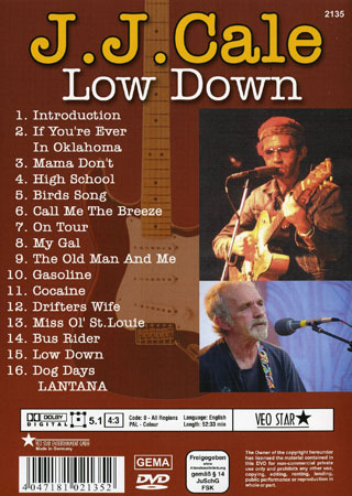 J.J. Cale - Low Down - 2