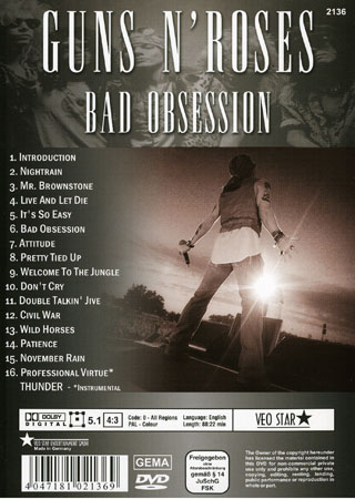 Guns N' Roses - Bad Obsession - 2