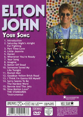 Elton John - Your Song - 2