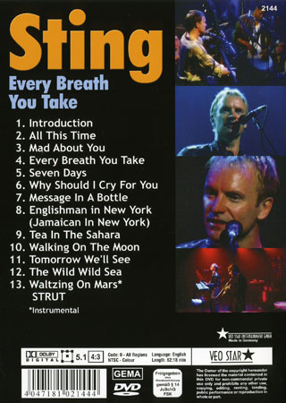 Sting - Every Breath You Take - 2