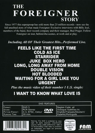 Foreigner Story - I Want To Know What Love Is - 2