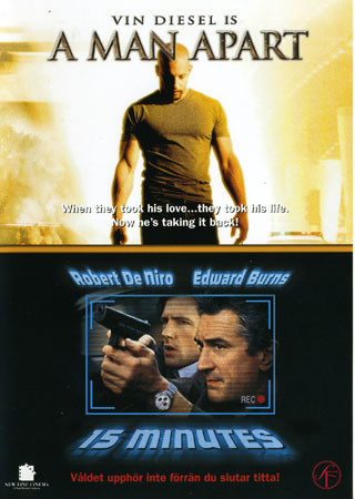 A Man Apart / 15 Minutes (Norskt omslag)