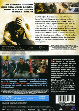 A Man Apart / 15 Minutes (Norskt omslag) - 2