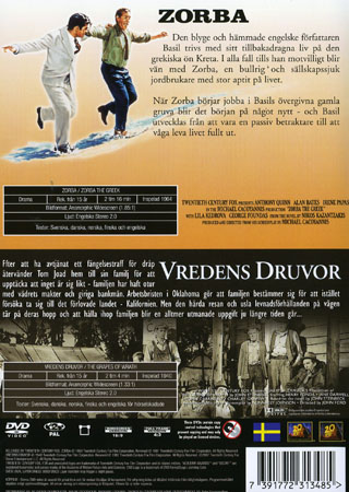 Zorba / Vredens Druvor - 2