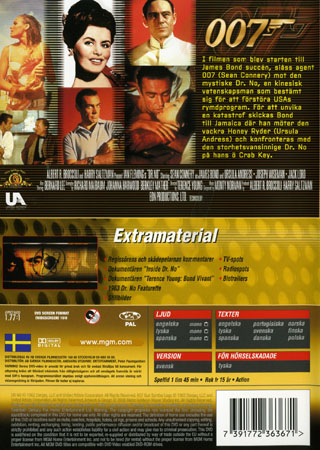 Dr. No - Agent 007 Med Rätt Att Döda - 2