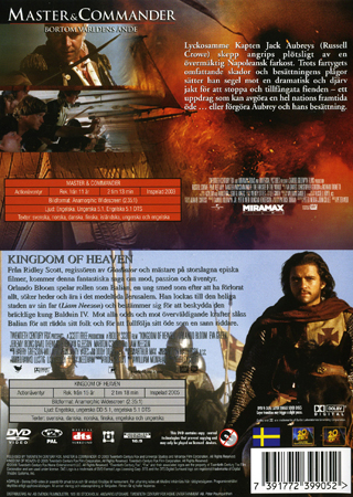Master & Commander - Bortom Världens Ände / Kingdom of Heaven - 2
