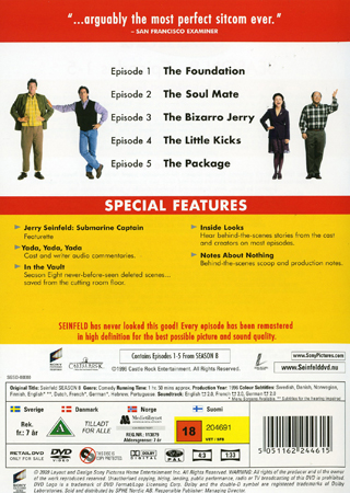 Seinfeld - Säsong 8 Avsnitt 1-5 - 2