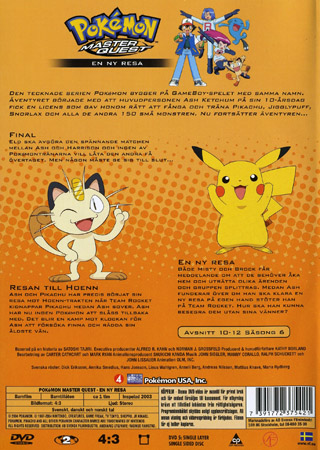 Pokémon Master Quest - En Ny Resa - 2