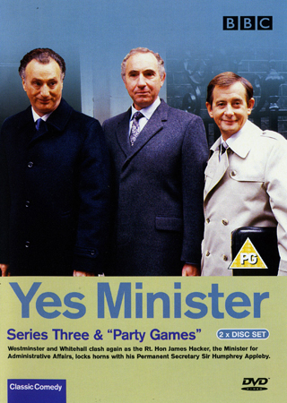 Yes Minister - Series 3 & "Party Games" (ej svensk text)