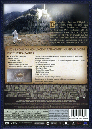Sagan Om Konungens Återkomst (2-disc) - 2