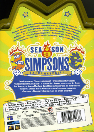 Simpsons - Säsong 9 (Lisabox) - 2