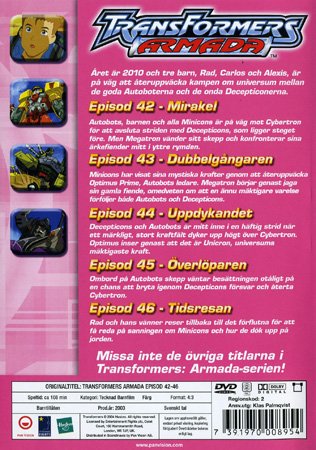 Transformers Armada - Volym 10 - 2