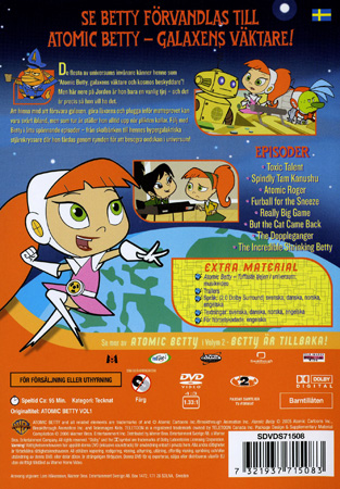 Atomic Betty - Volym 1 Klara Färdiga Gå - 2