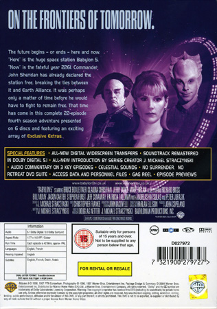 Babylon 5 - Season 4 (ej svensk text) - 2