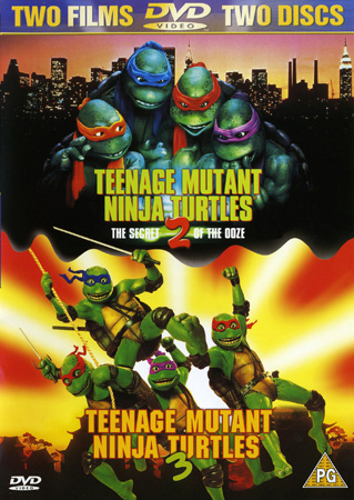 Teenage Mutant Ninja Turtles 2 & 3 (ej svensk text) - Kvarnvideo.se