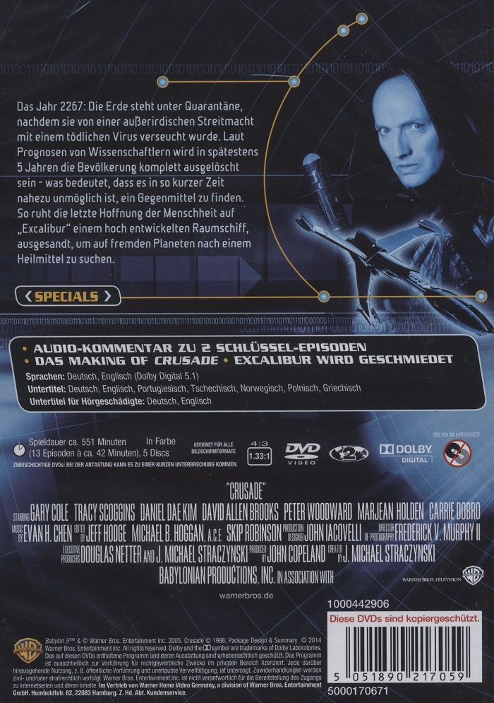 Crusade - Complete Series (ej svensk text) - 2