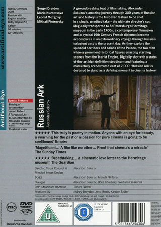 Russian Ark (ej svensk text) - 2