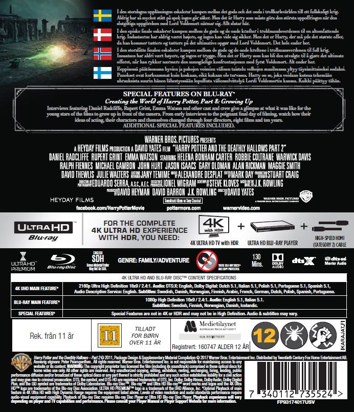 Harry Potter And the Deathly Hallows: Part 2 (4K Ultra HD + Blu-ray) - 2