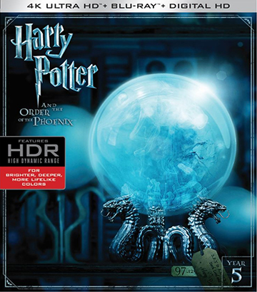 Harry Potter Och Fenixorden (4K Ultra HD + Blu-ray)