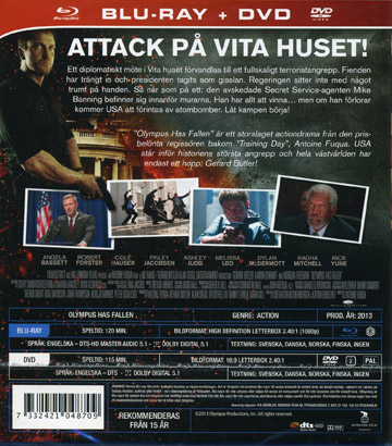 Olympus Has Fallen (Blu-ray + DVD) (Begagnad) - 2