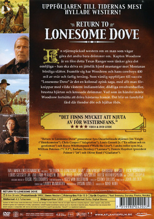Return To Lonesome Dove (2-disc) (Begagnad) - 2