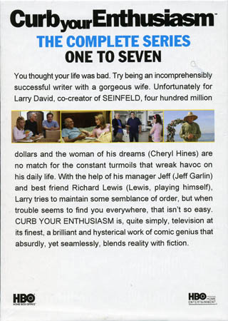 Curb Your Enthusiasm / Simma Lugnt, Larry! - Säsong 1-7 (15 -disc) - 2