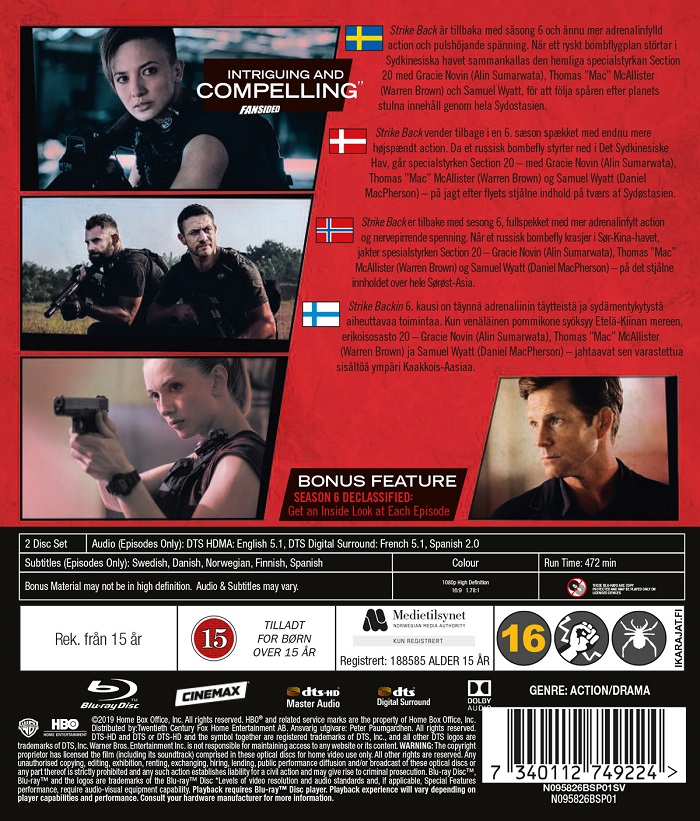 Strike Back - Säsong 6 (Blu-ray) - 2
