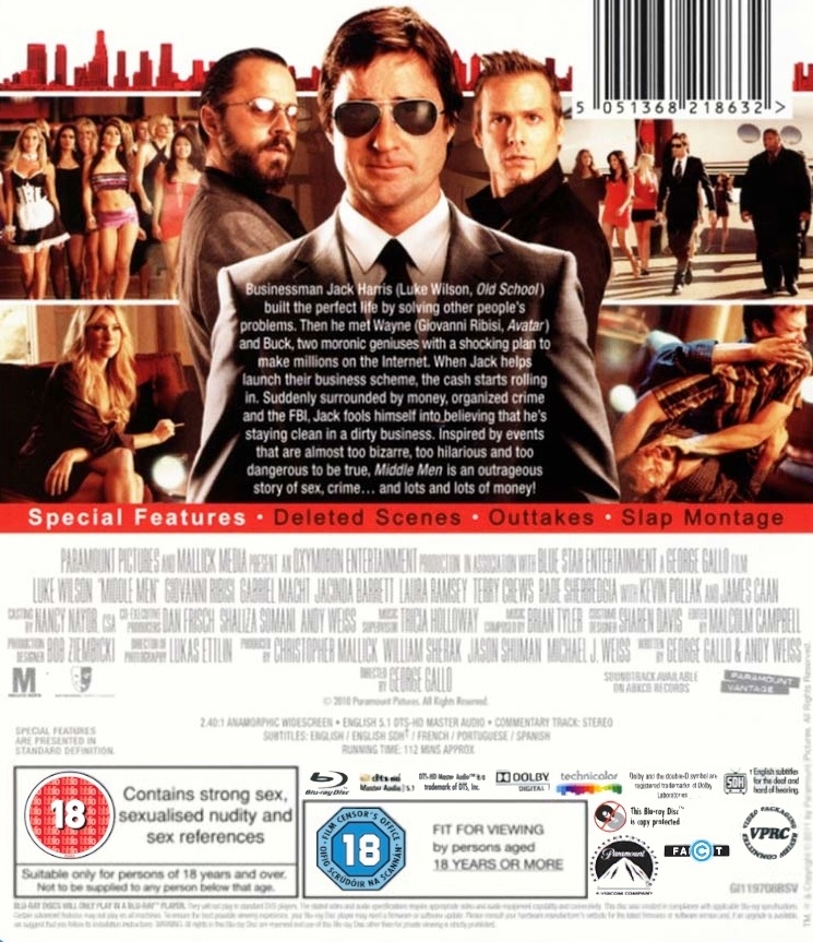 Middle Men (ej svensk text) (Blu-ray) - 2