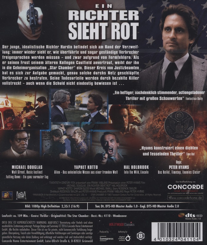 Star Chamber (ej svensk text) (Blu-ray) - 2