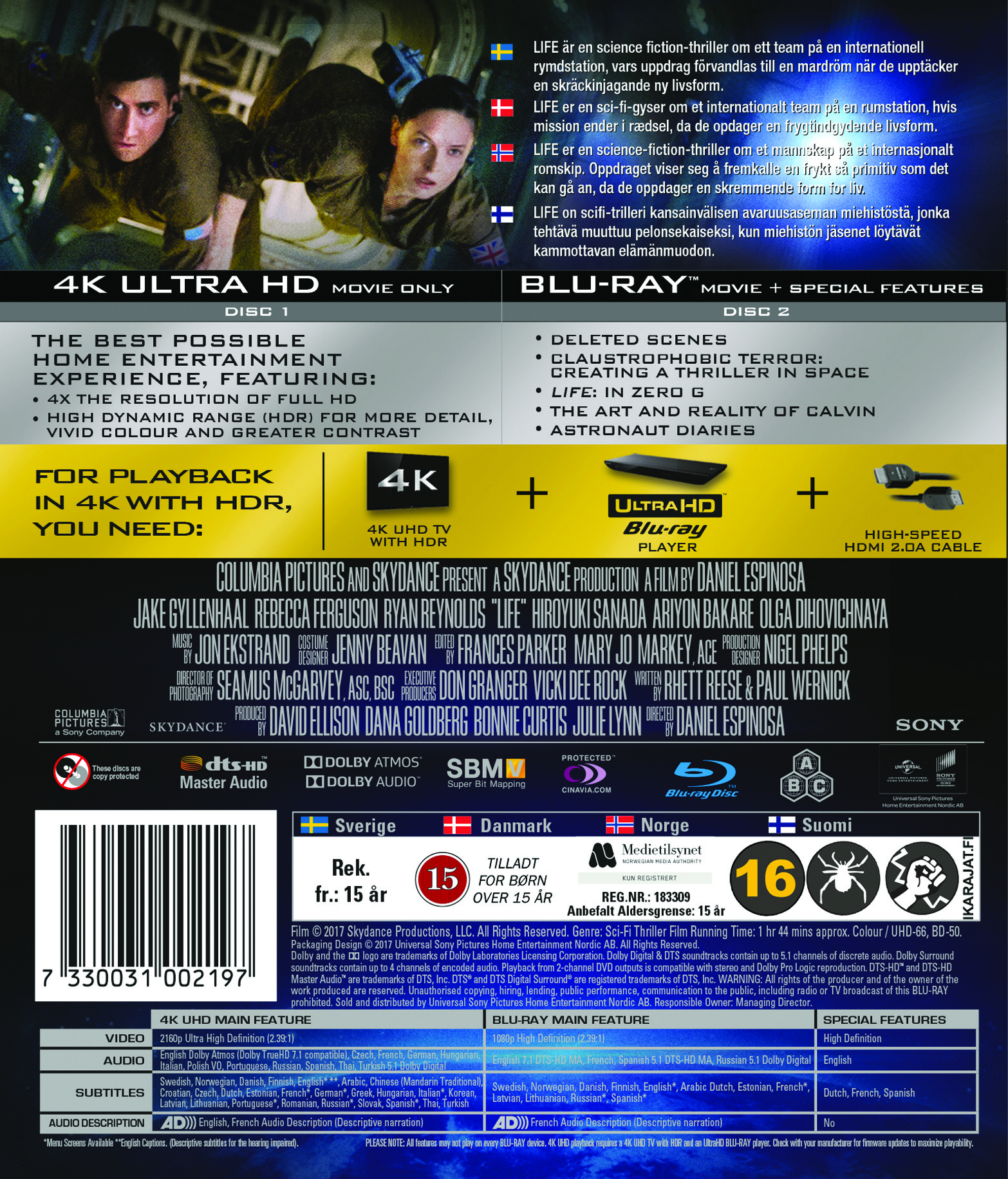 Life (4K Ultra HD + Blu-ray) - 2