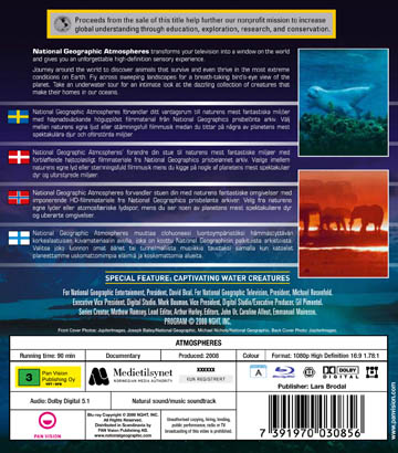 National Geographic - Atmospheres (Blu-ray) - 2