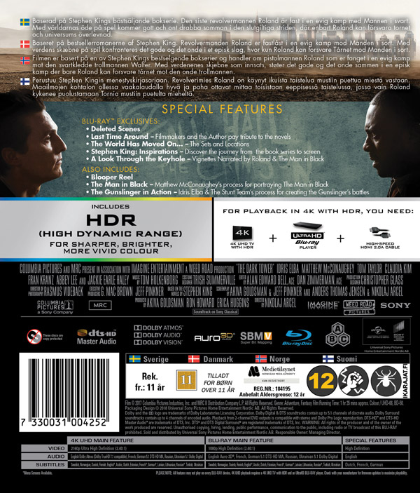 Dark Tower (4K Ultra HD Blu-ray) - 2