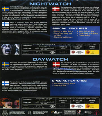 Night Watch / Day Watch (2-disc) (Blu-ray) - 2