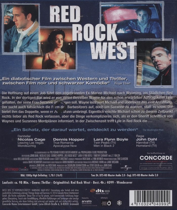 Red Rock West (ej svensk text) (Blu-ray) - 2