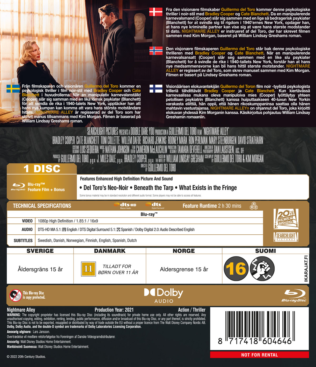 Nightmare Alley (Blu-ray) - 2