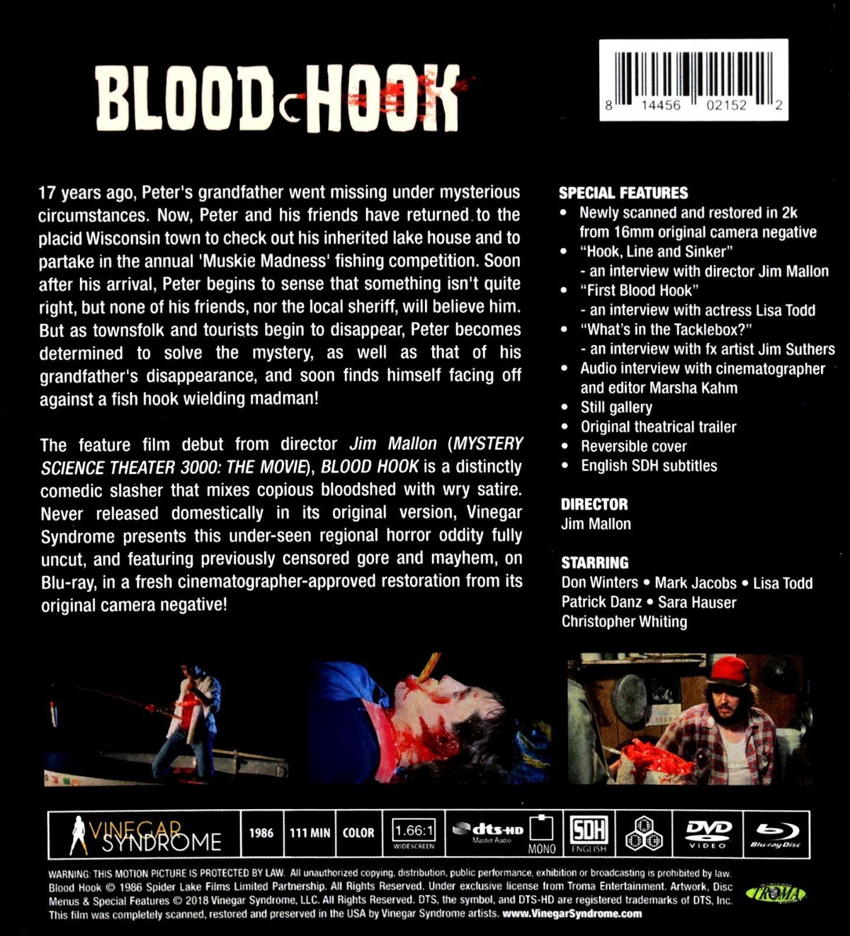 Blood Hook (ej svensk text) (Blu-ray + DVD) - 2