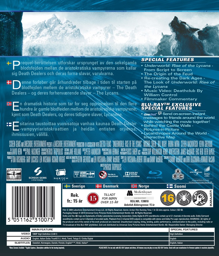 Underworld 3 - Rise of the Lycans (Blu-ray) - 2