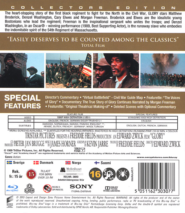 Ärans Män - Glory (Blu-ray) - 2