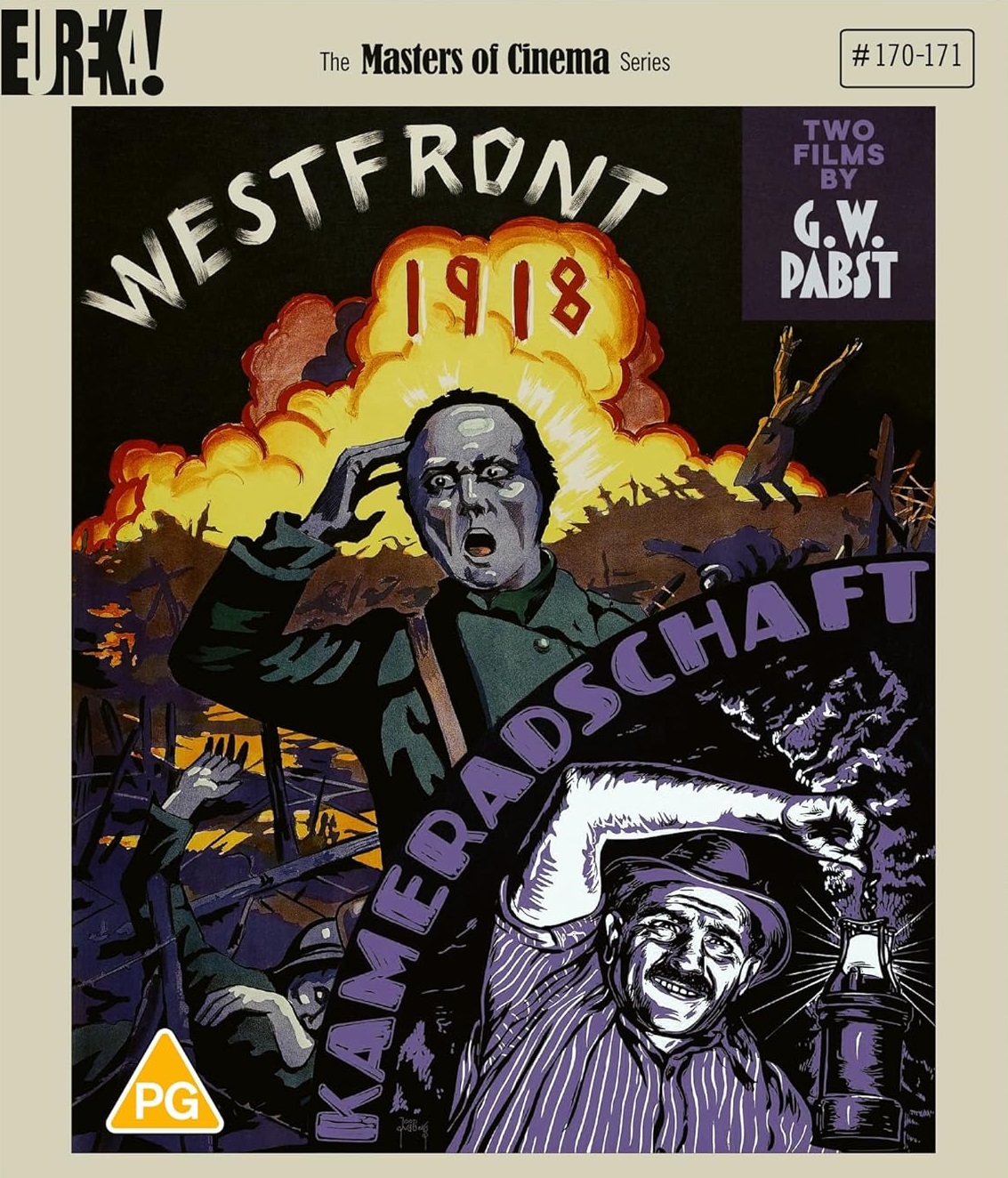 Westfront 1918 & Kameradschaft: Two Films by G.W. Pabst (ej svensk text) (Blu-ray)