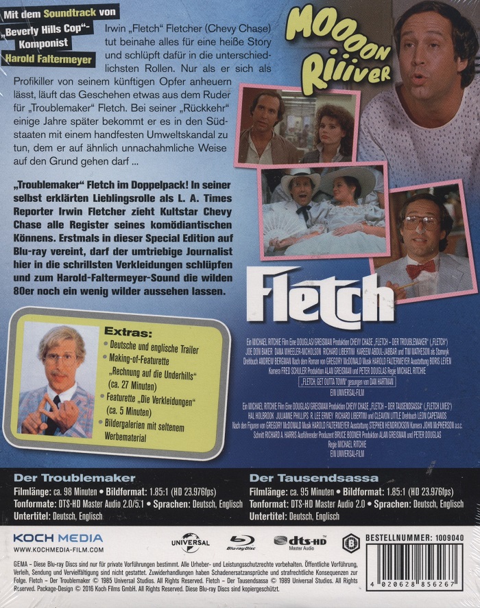 Fletch / Fletch Lives (2-disc) (ej svensk text) (Blu-ray) - 2
