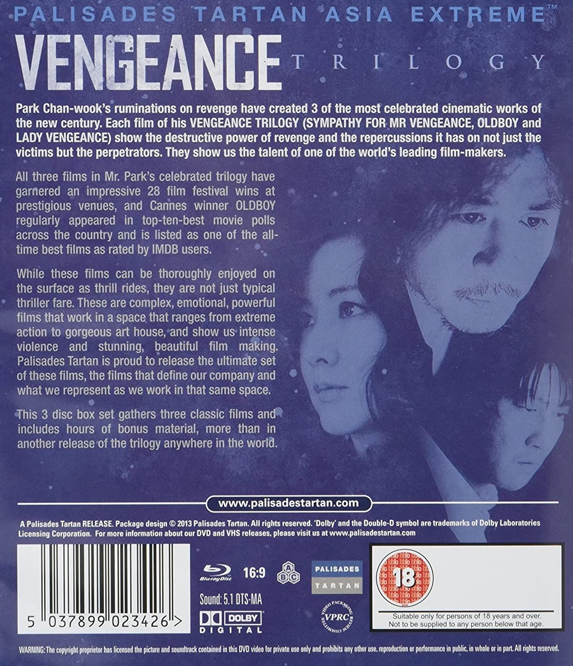 Vengeance Trilogy (ej svensk text) (Blu-ray) - 2