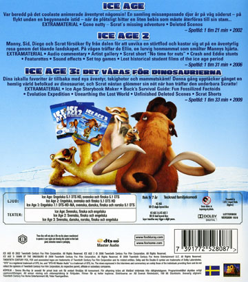 Ice Age 1, 2 & 3 Box (3-disc) (Blu-ray) - 2