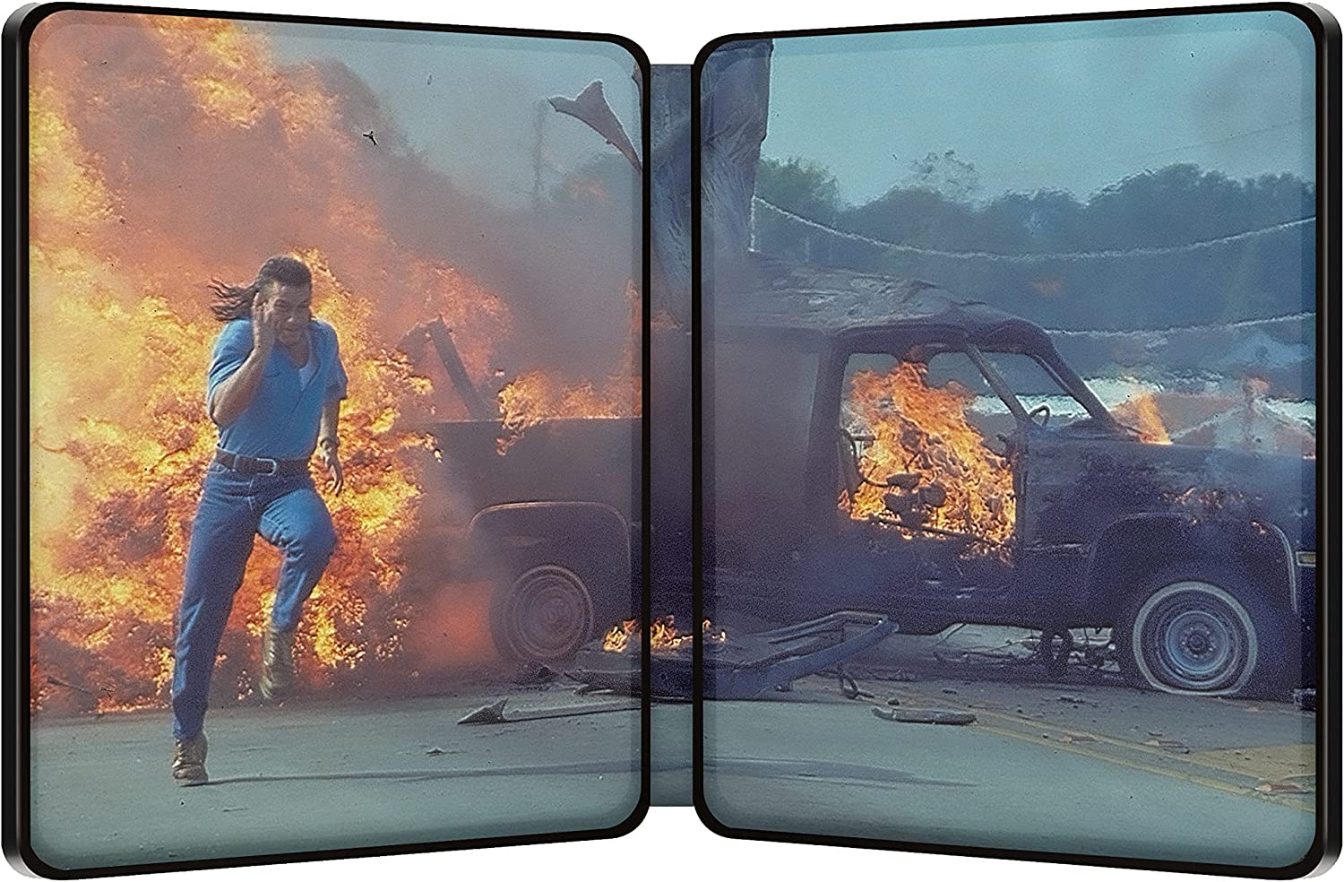 Hard Target / Hard Target 2 (Limited Edition) (Steelbook) (ej svensk text) (4K Ultra HD + Blu-ray) - 4