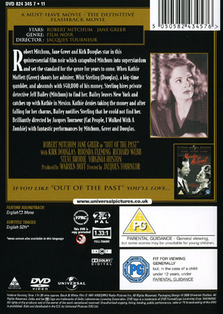 Out of the Past (ej svensk text) - 2