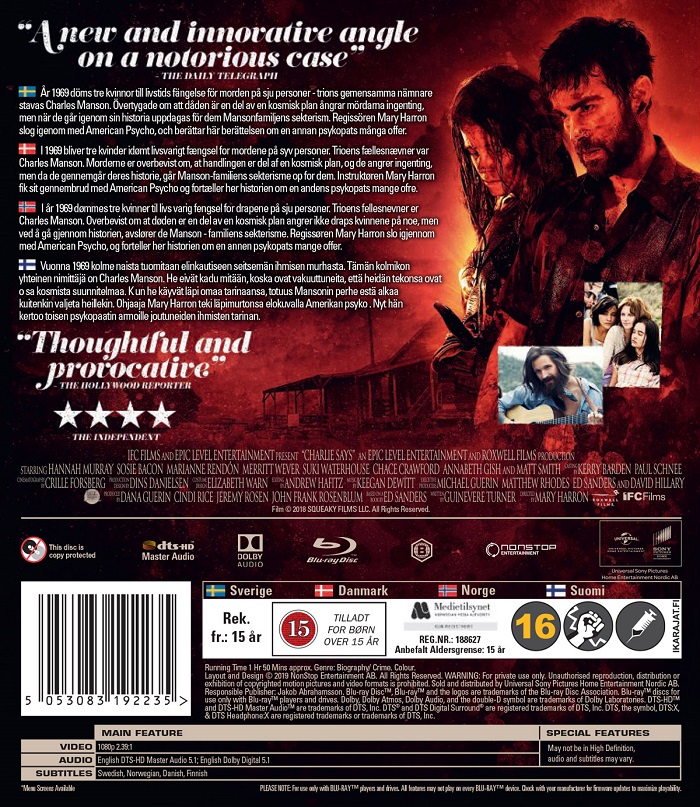 Charlie Says (Blu-ray) - 2
