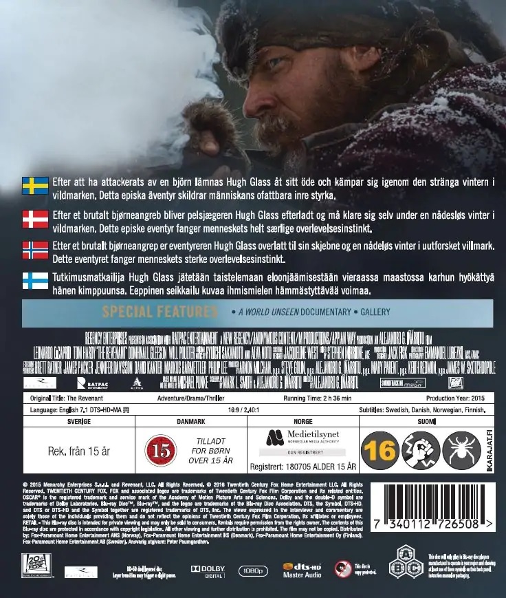 Revenant (Blu-ray) - 2