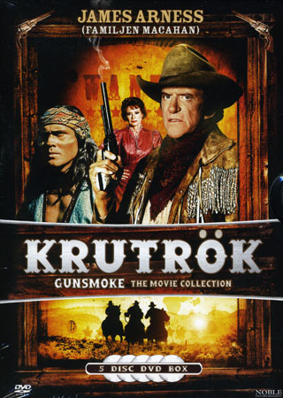 Krutrök - Gunsmoke - Movie Collection (5-disc)