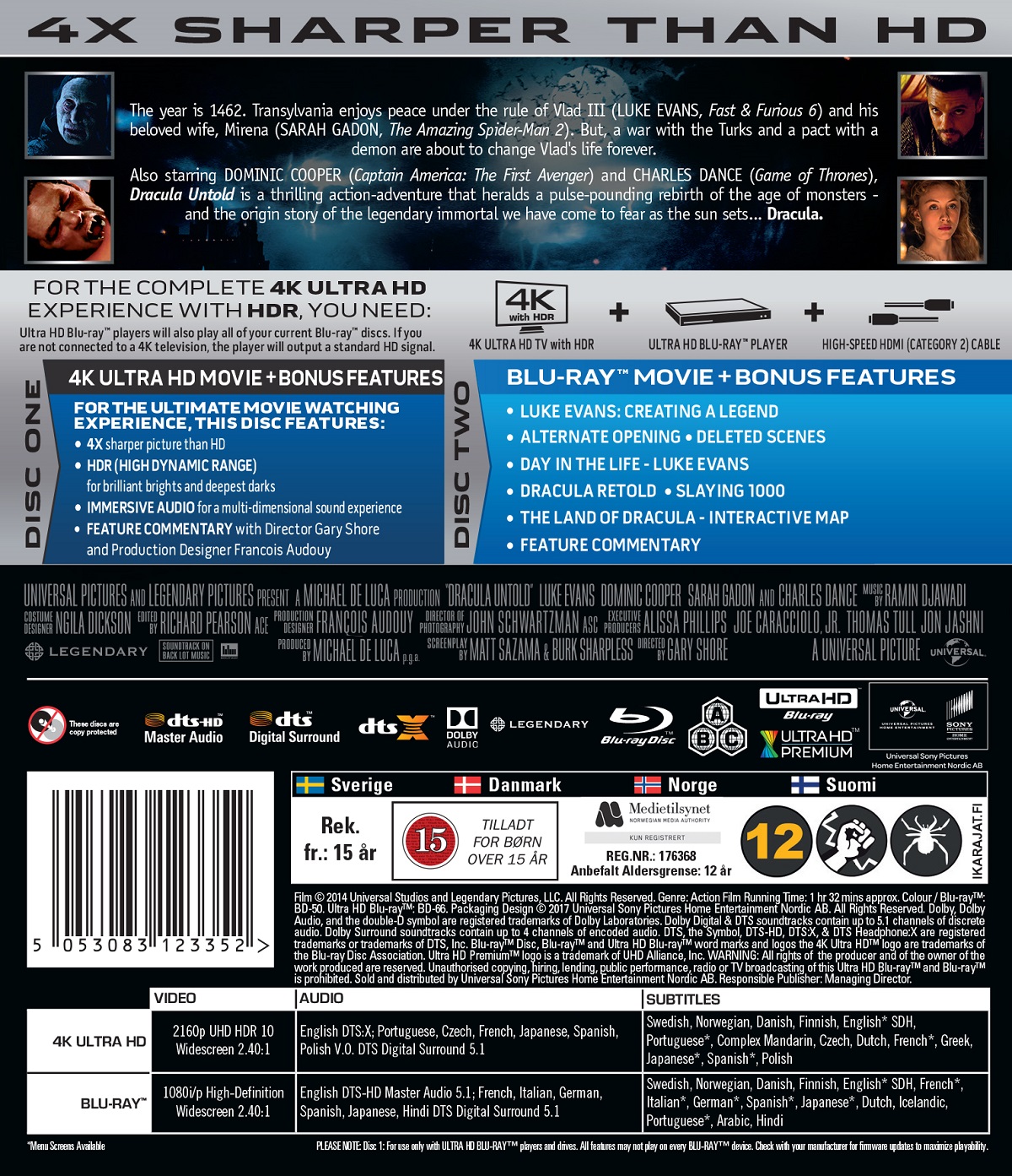 Dracula Untold (4K Ultra HD Blu-ray) - 2